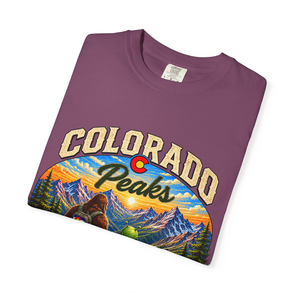 Colorado Peaks T-Shirt — One State, Endless Adventures Outdoor Graphic Tee