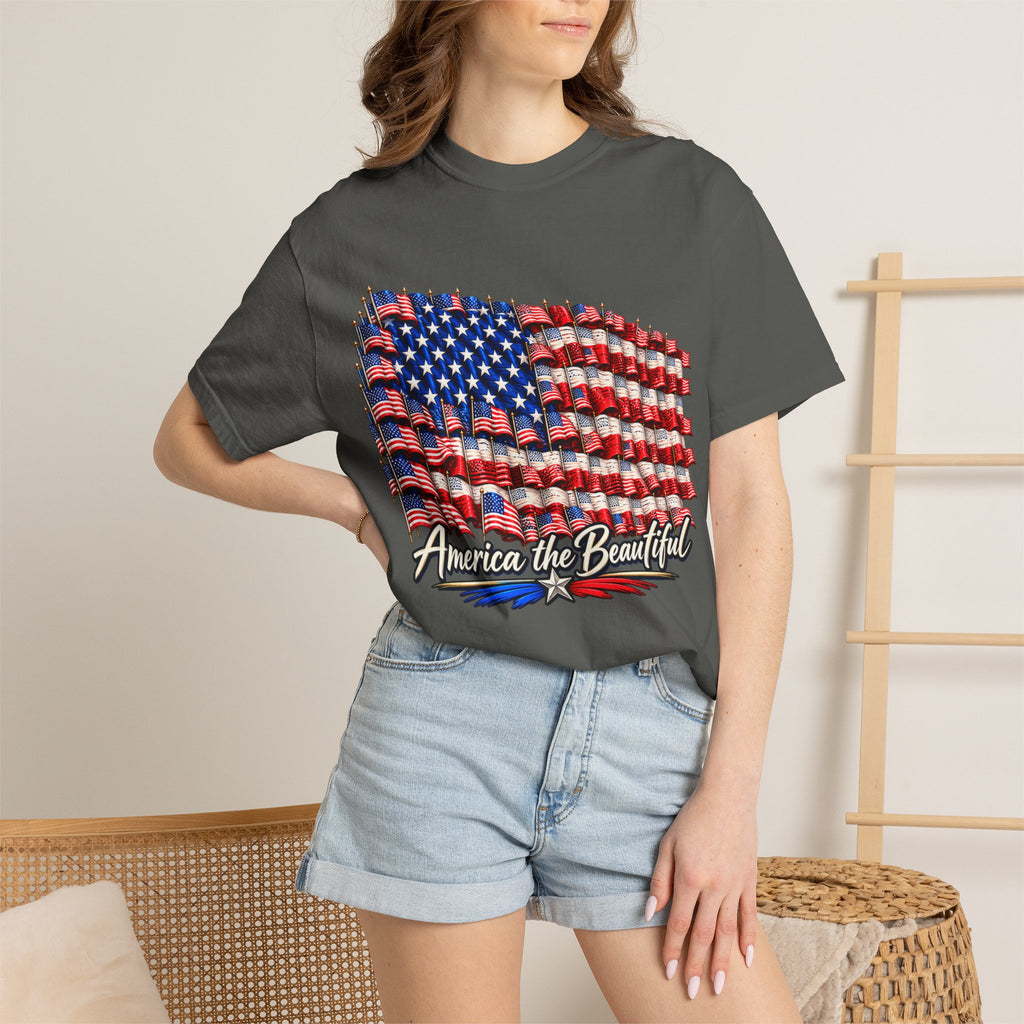 America the Beautiful Flag T-Shirt