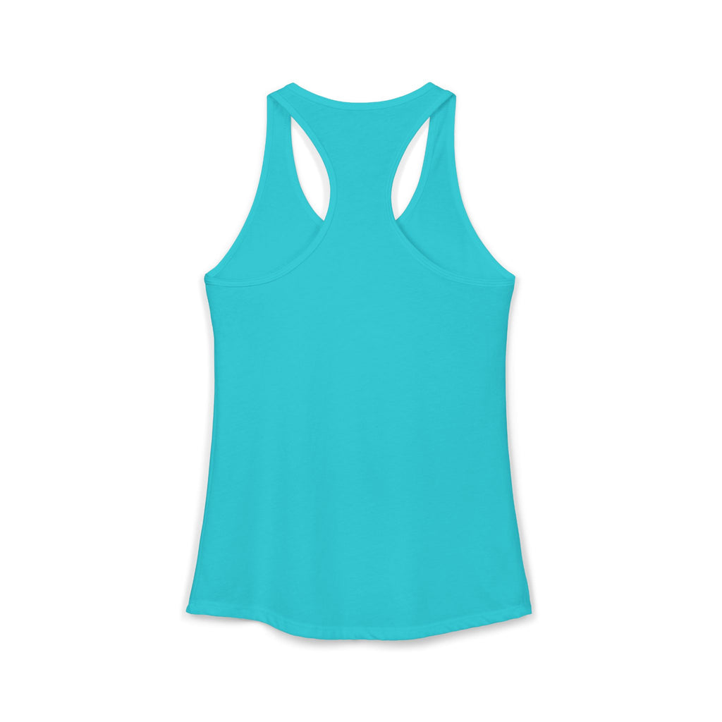 Women's Ideal Racerback Tank " SHARE THE LOVE"