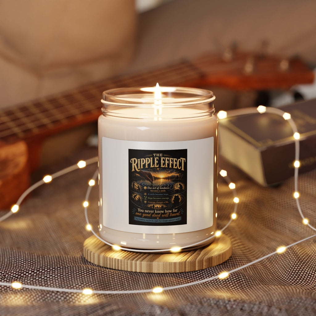 Inspirational 'Kindness Matters' Scented Soy Candle — 9oz