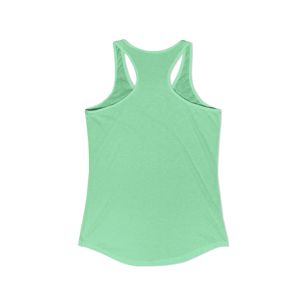 Women's Ideal Racerback Tank " SHARE THE LOVE"