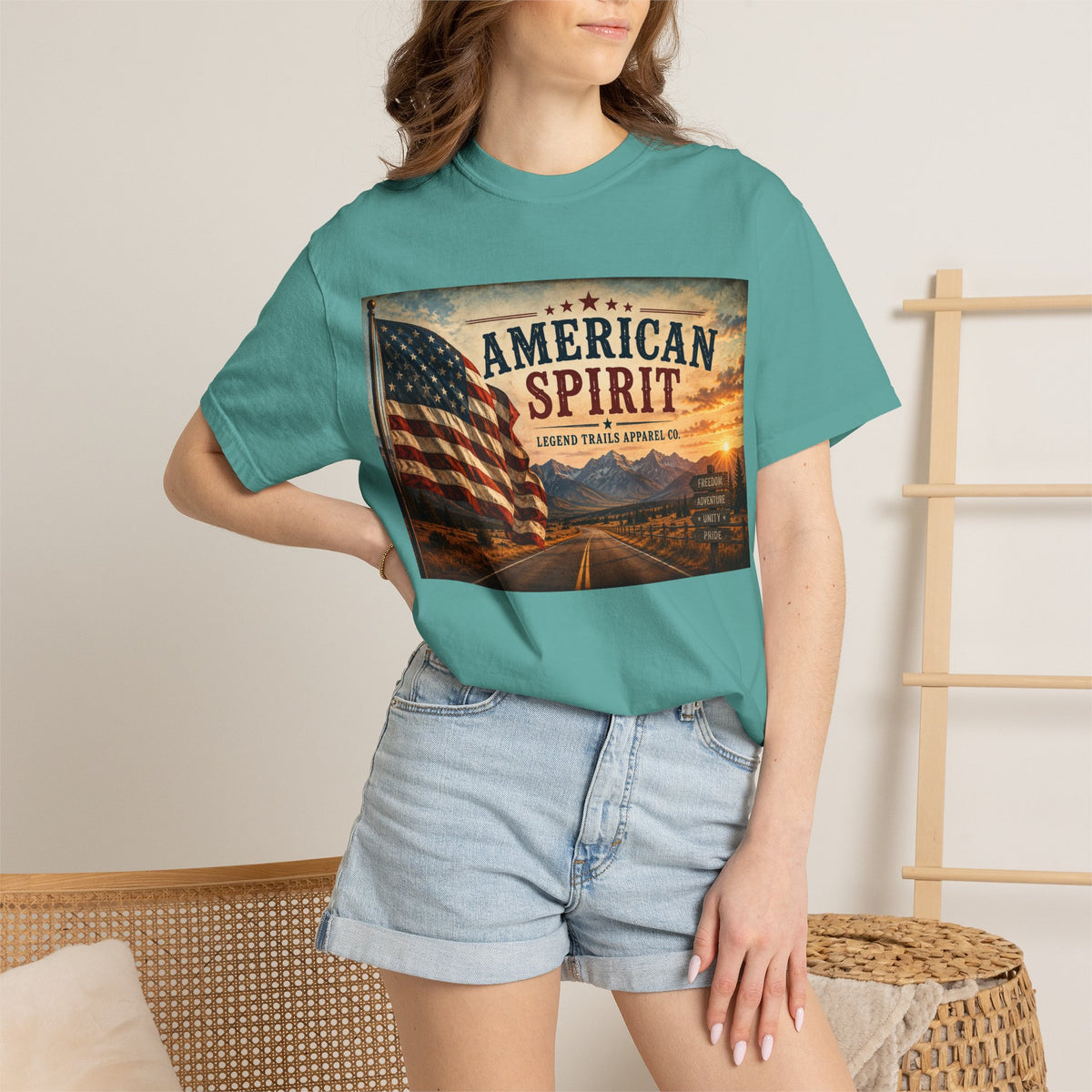 American Spirit Flag T-Shirt