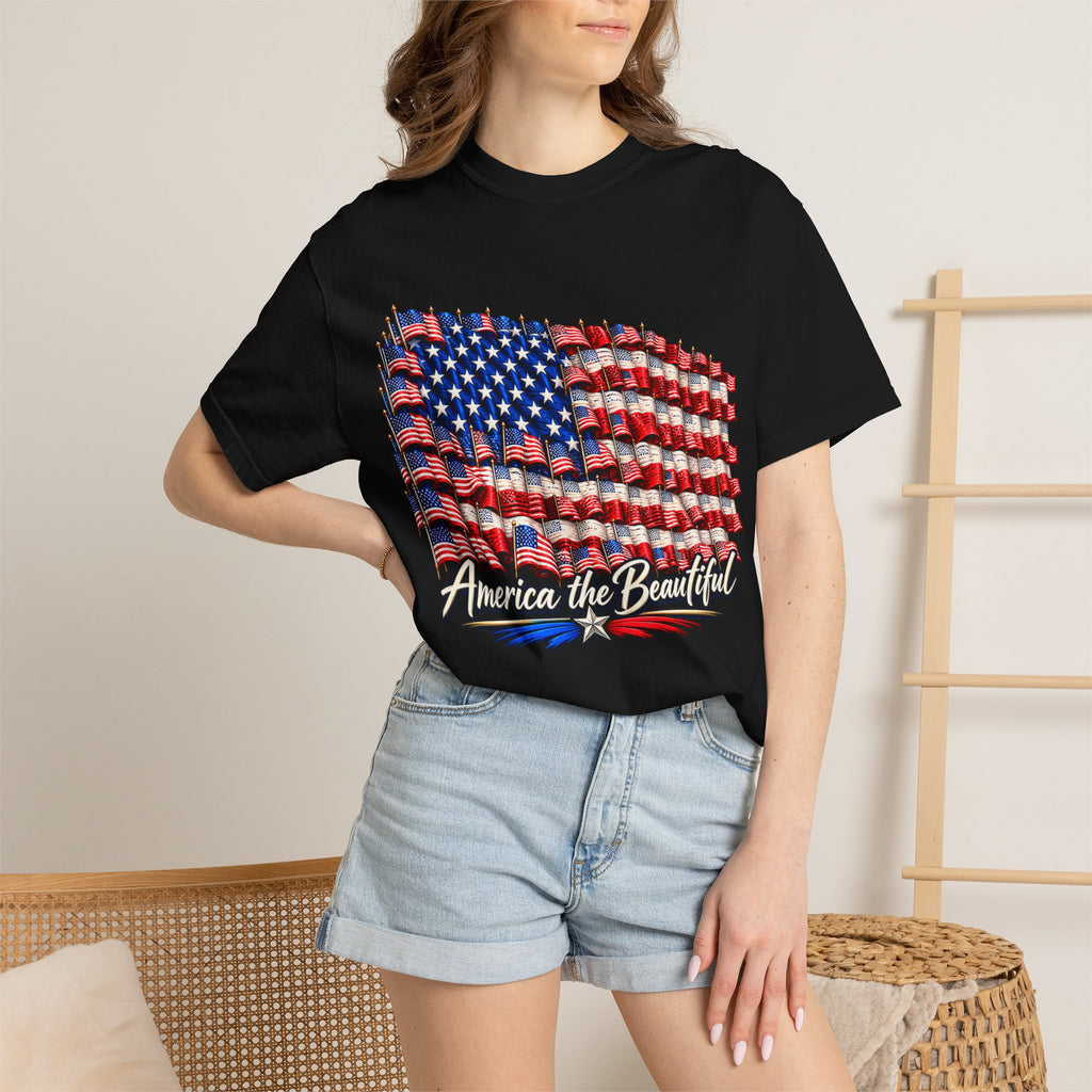 America the Beautiful Flag T-Shirt
