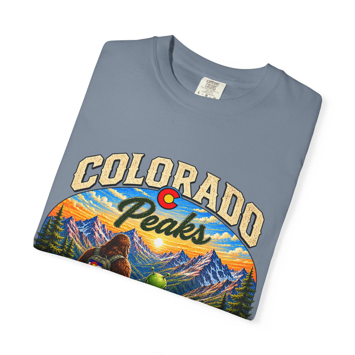 Colorado Peaks T-Shirt — One State, Endless Adventures Outdoor Graphic Tee