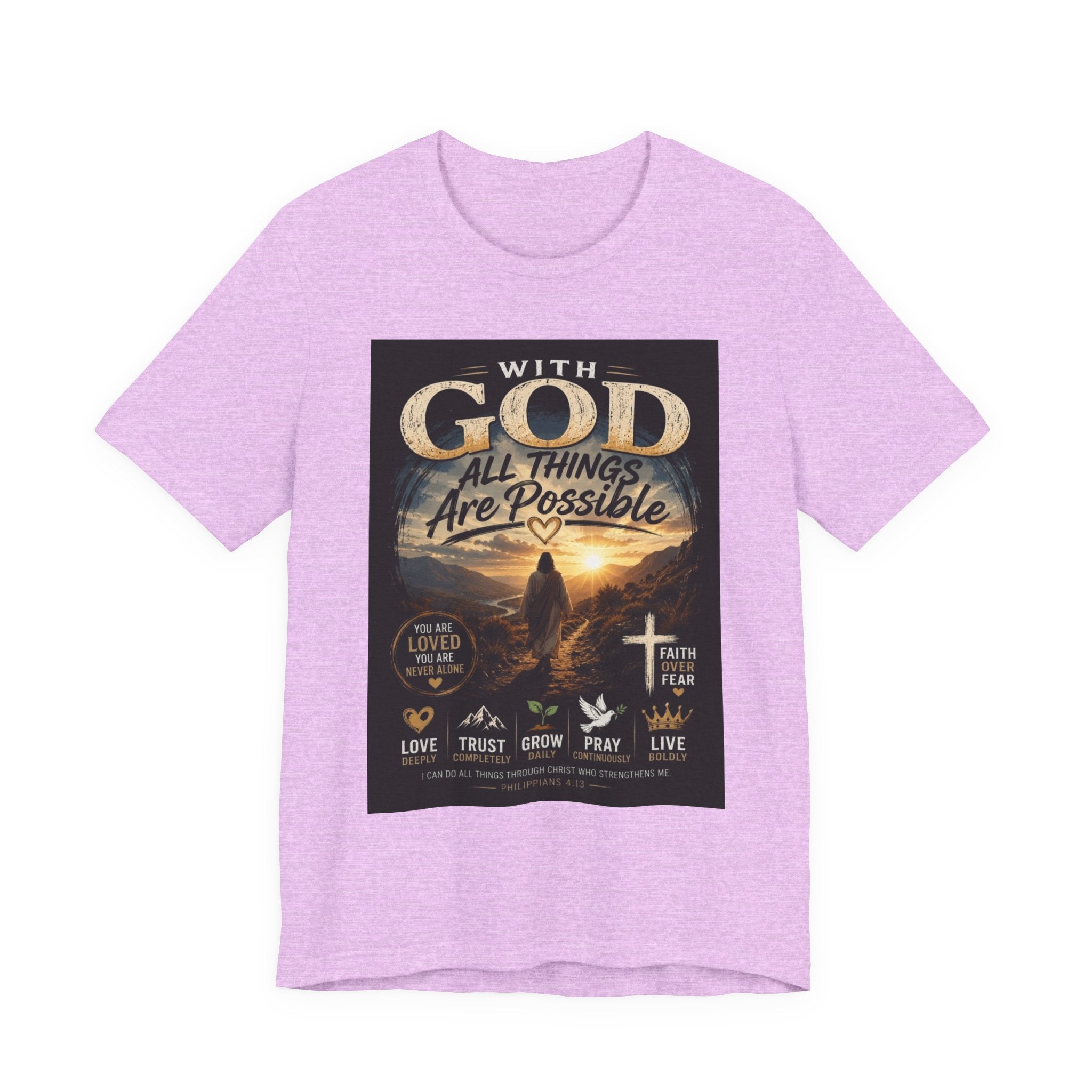 Unisex Jersey Short Sleeve Tee