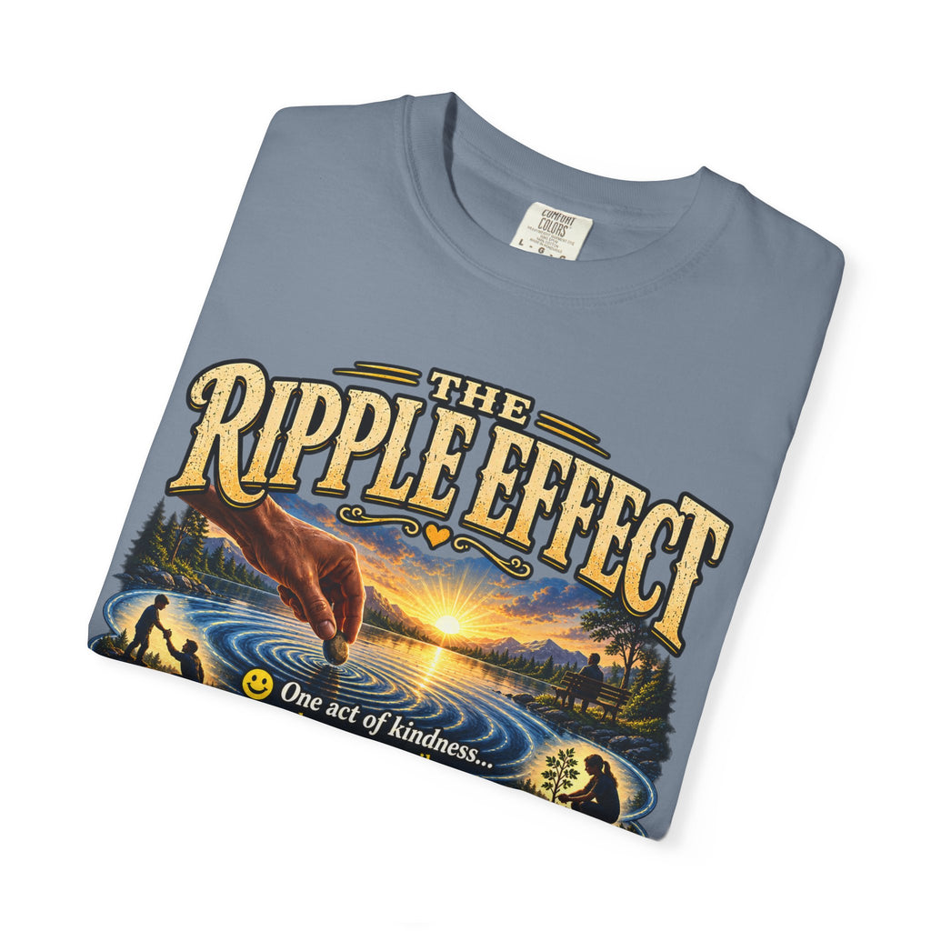 Ripple Effect T-Shirt — Inspirational Nature Graphic Tee