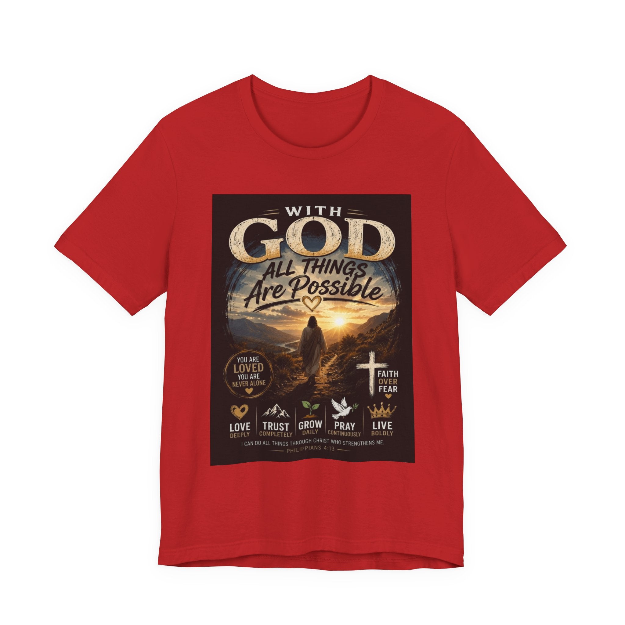 Unisex Jersey Short Sleeve Tee