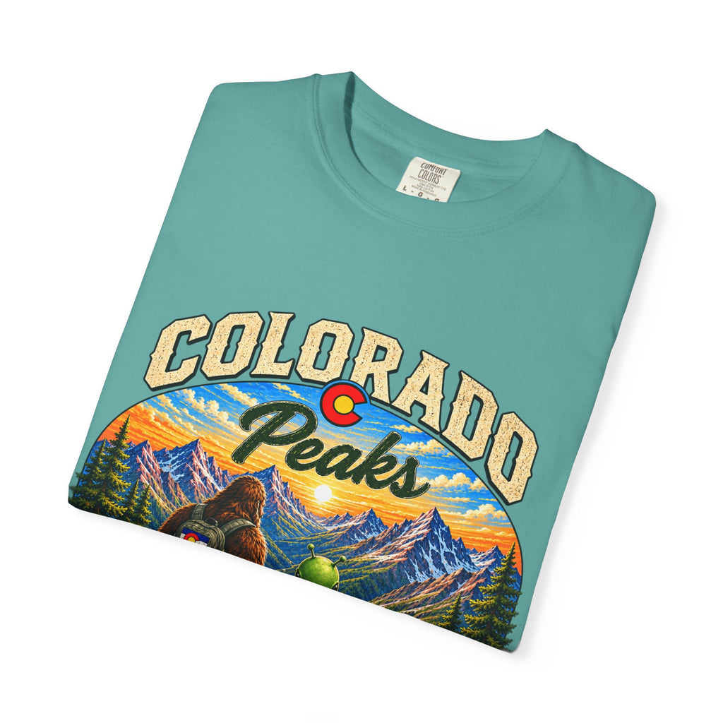 Colorado Peaks T-Shirt — One State, Endless Adventures Outdoor Graphic Tee