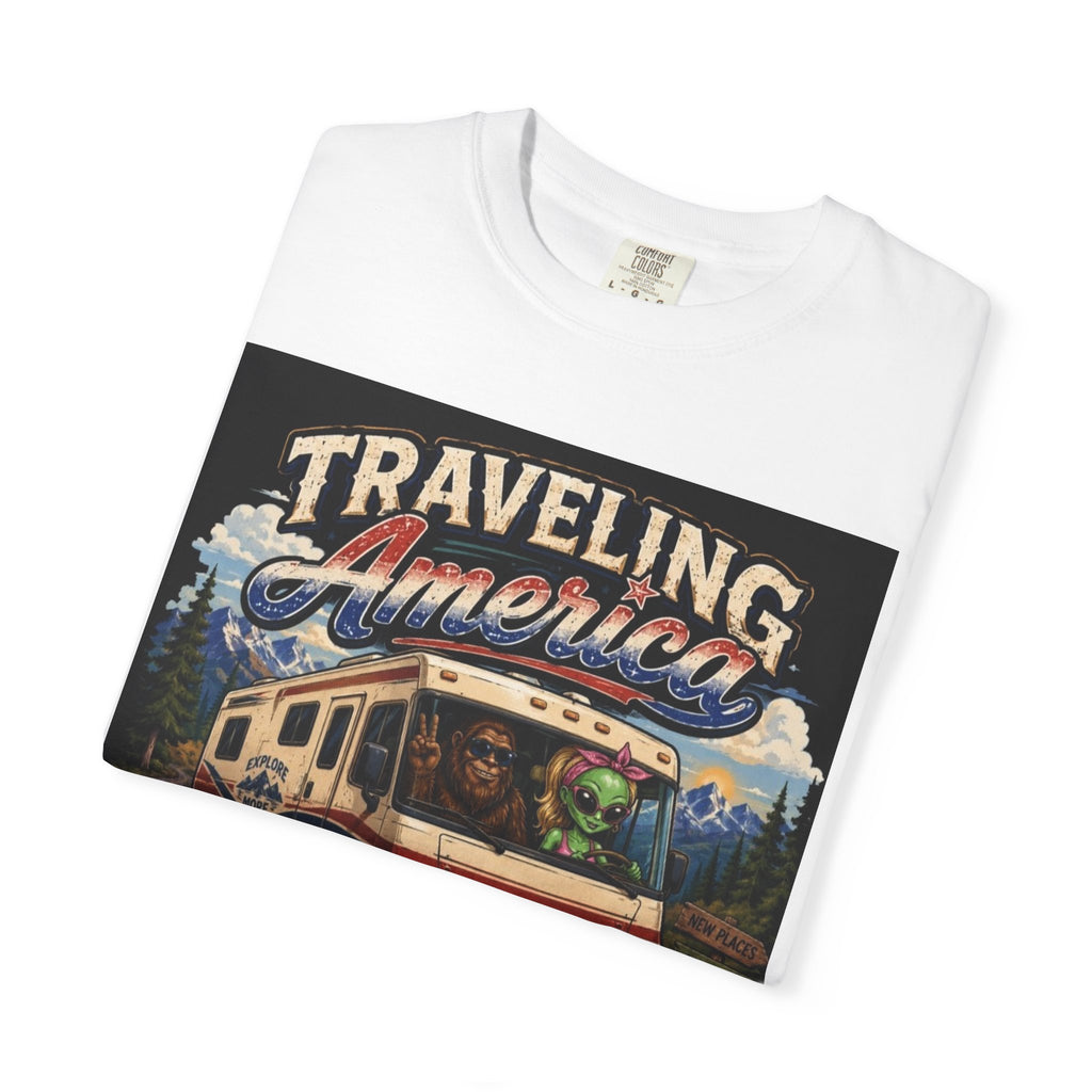Traveling America RV T-Shirt — "One State at a Time" Graphic Tee