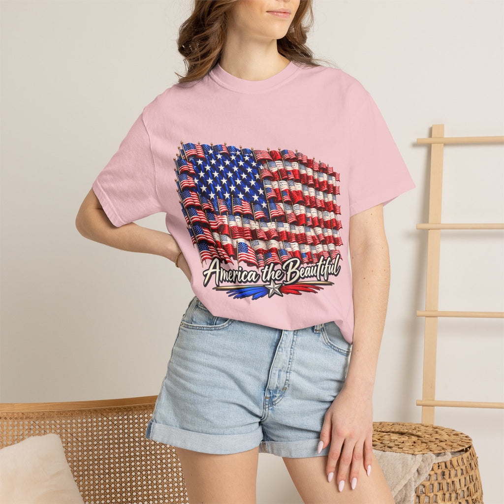 America the Beautiful Flag T-Shirt
