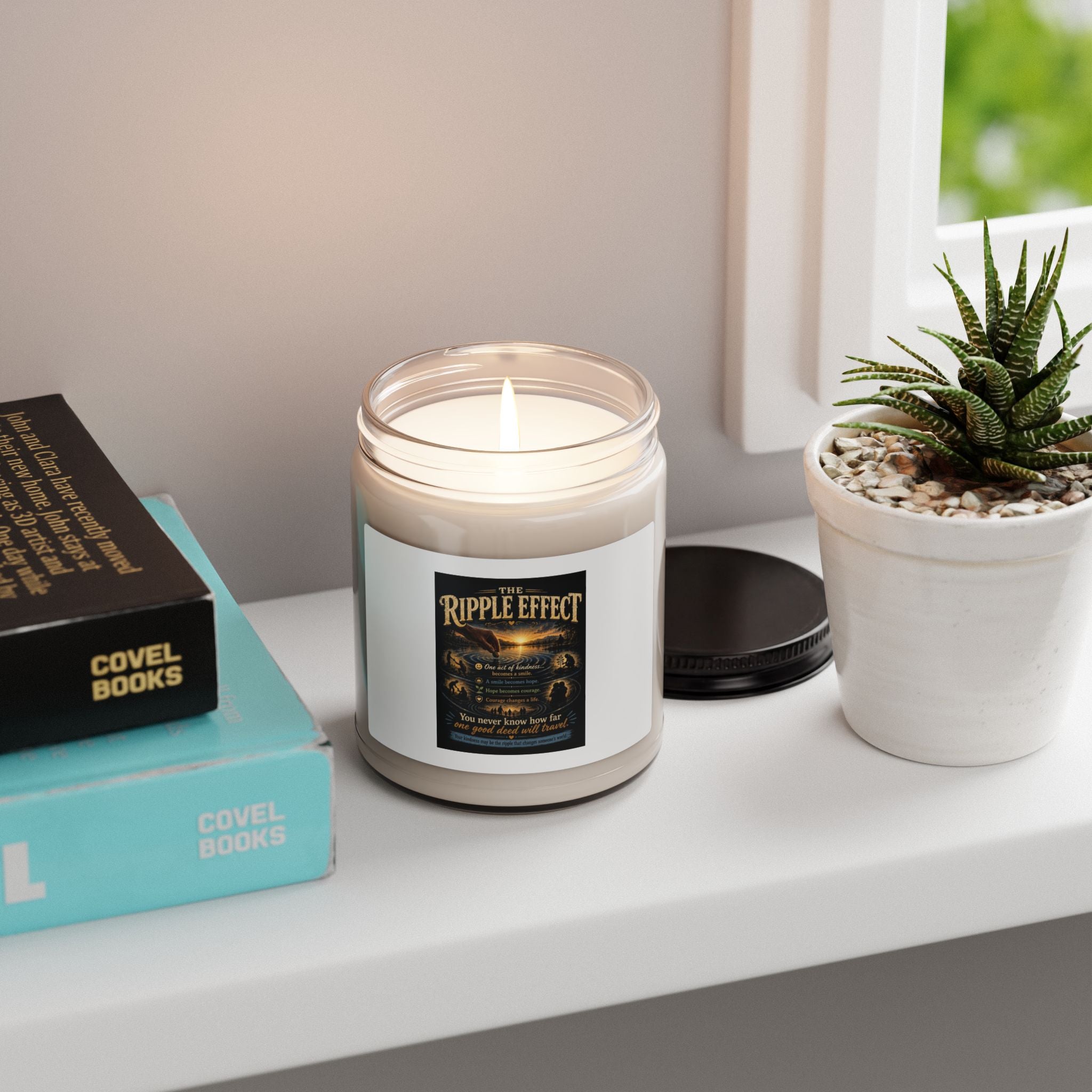 Inspirational 'Kindness Matters' Scented Soy Candle — 9oz