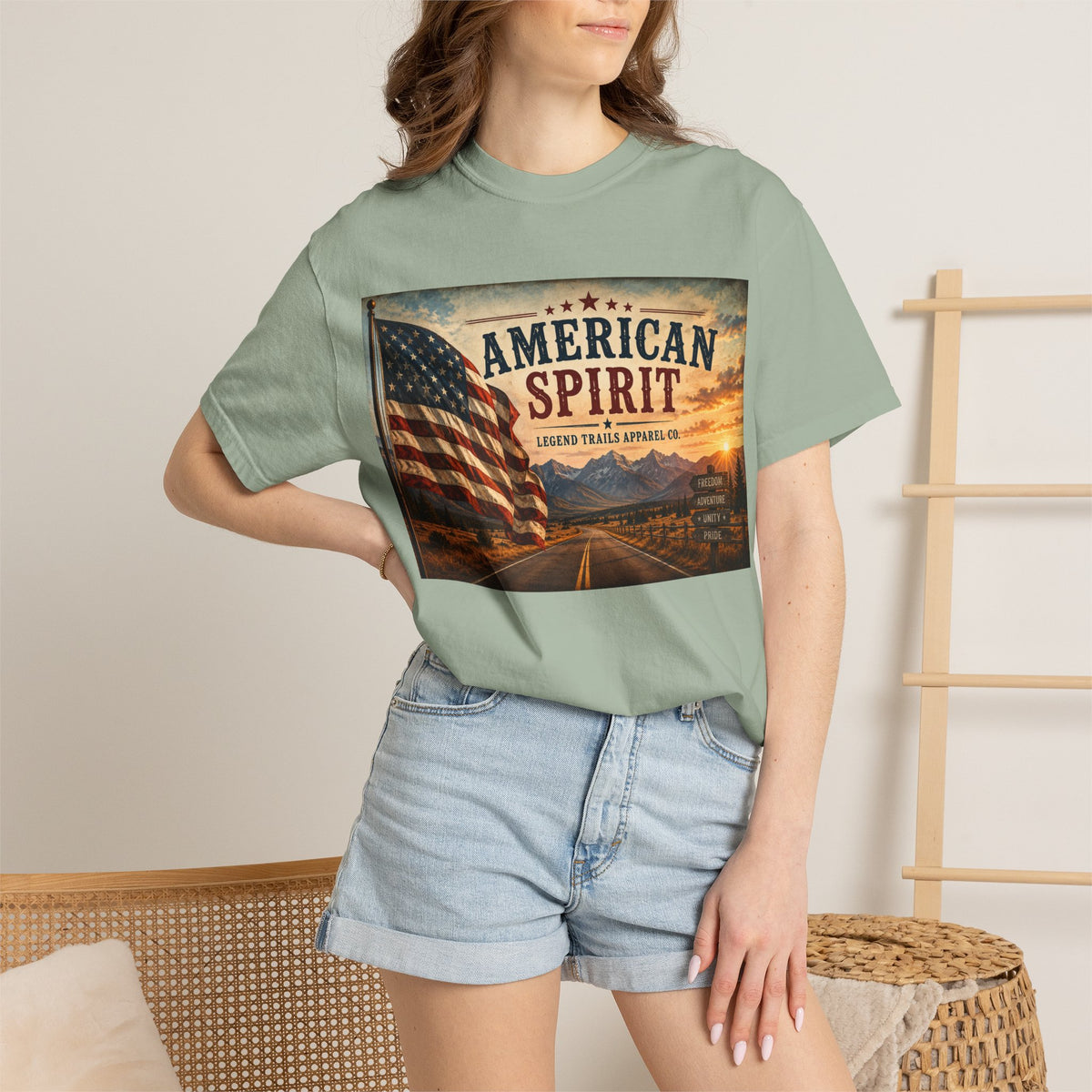American Spirit Flag T-Shirt
