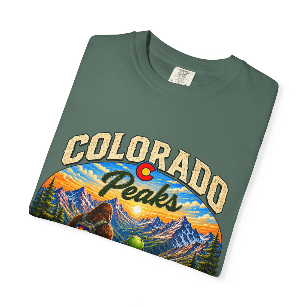Colorado Peaks T-Shirt — One State, Endless Adventures Outdoor Graphic Tee