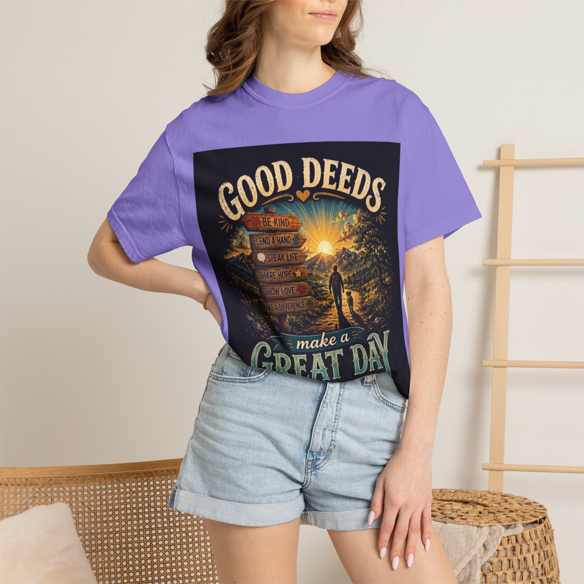 Good Deeds Make a Great Day T-Shirt