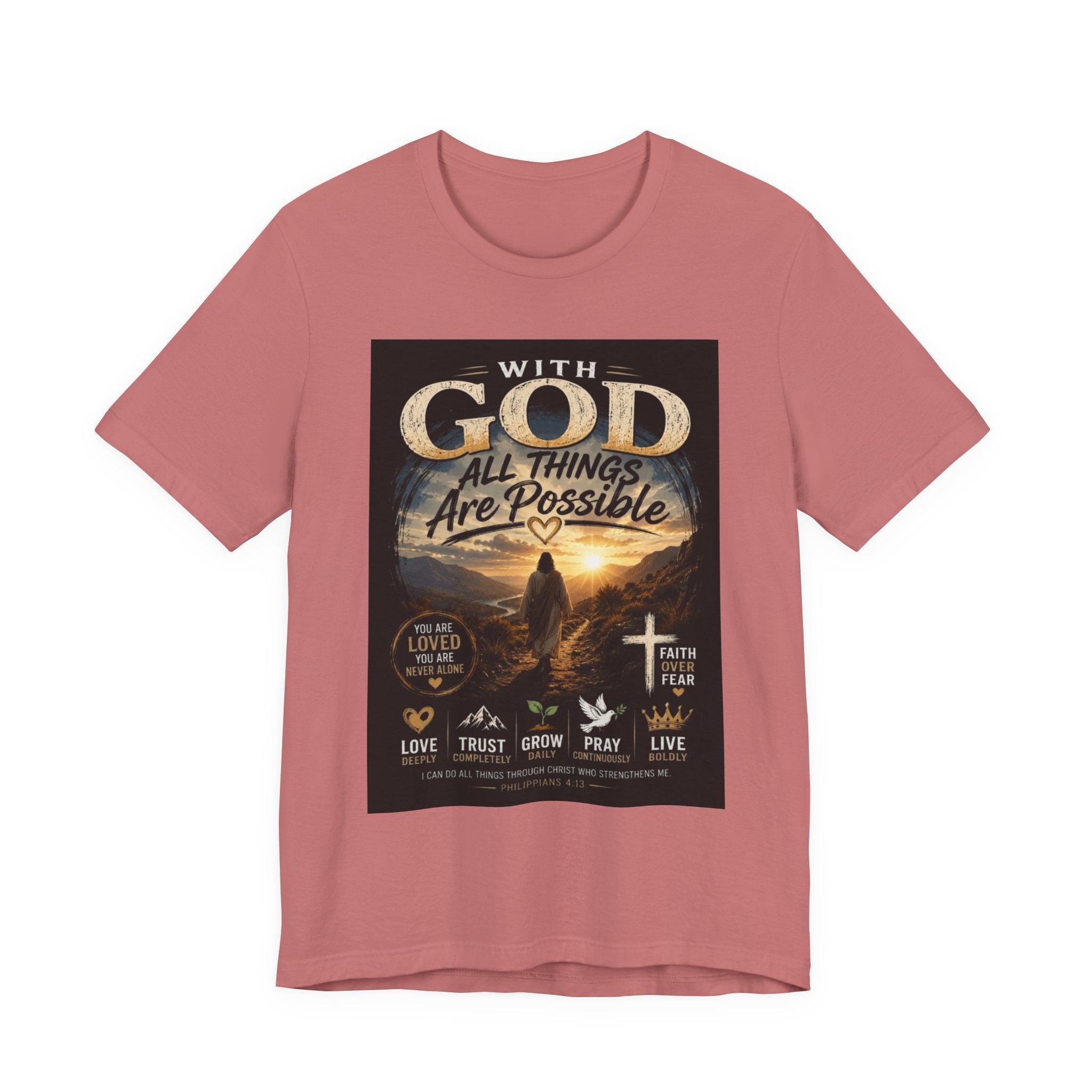 Unisex Jersey Short Sleeve Tee