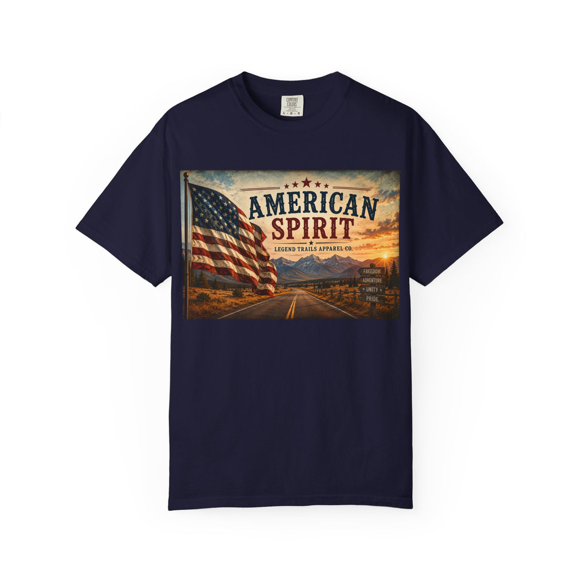 American Spirit Flag T-Shirt