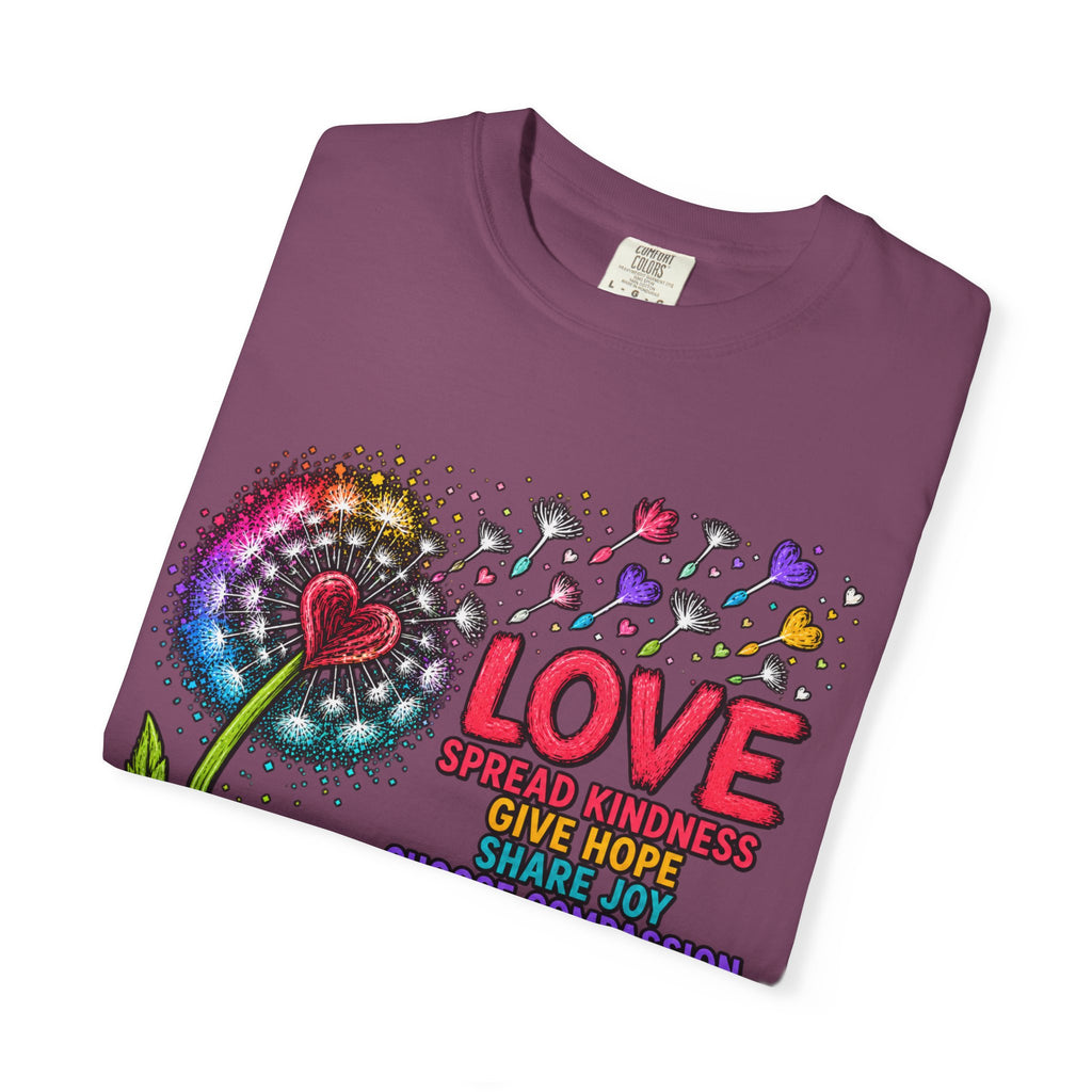 Love Blooms Floral Graphic T-Shirt