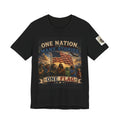 Patriotic Tee — "One Nation Many Stories, One Flag" Graphic T-Shirt
