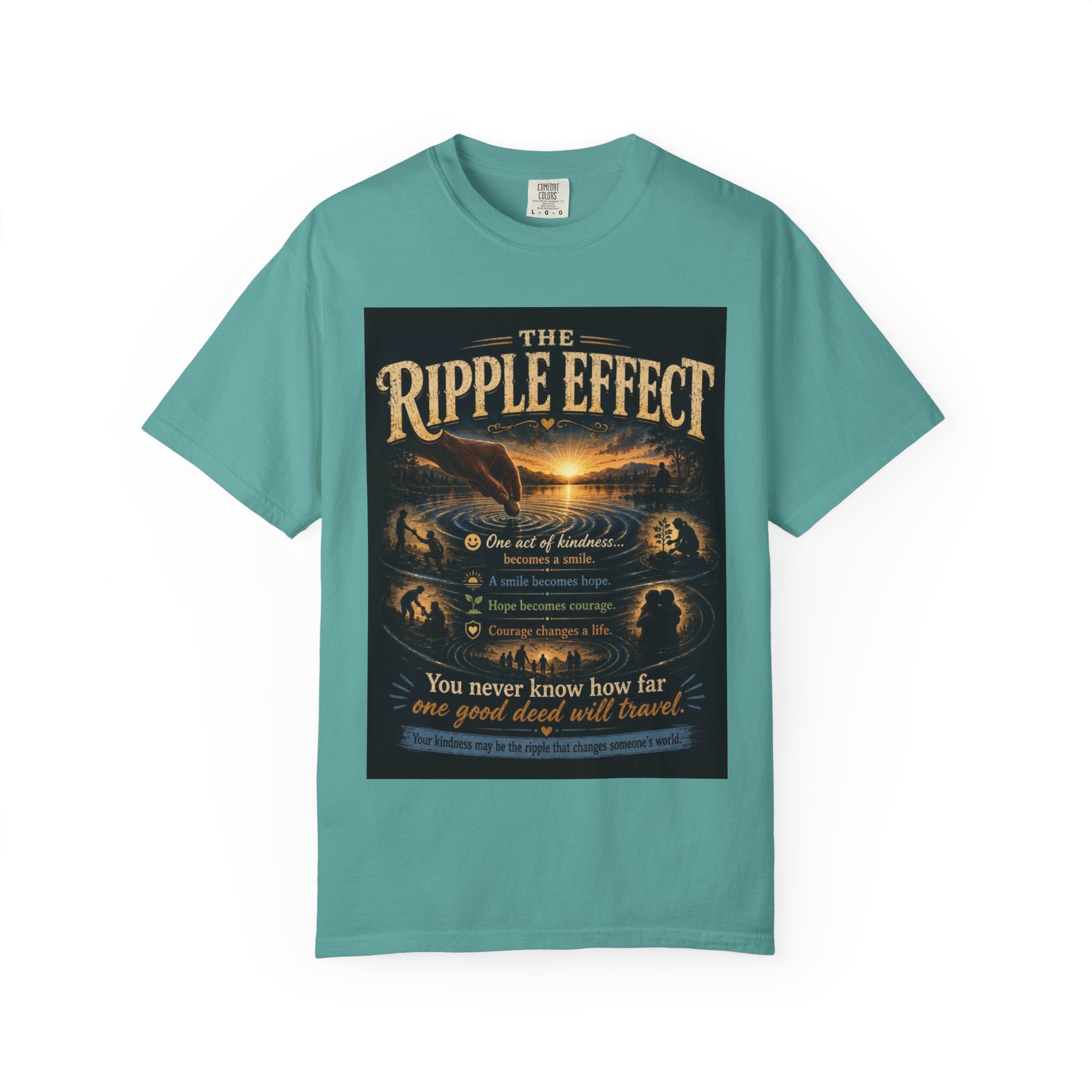 Ripple Effect T-Shirt — Inspirational 'The Ripple Effect' Graphic Tee