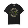 Legend Trails Apparel Co. Hiking T‑Shirt — Bigfoot & Camper Outdoor Graphic Tee