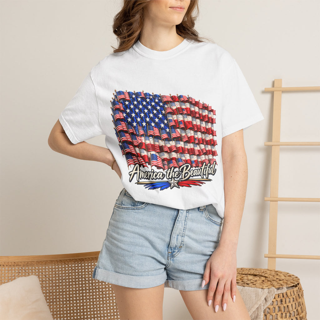 America the Beautiful Flag T-Shirt