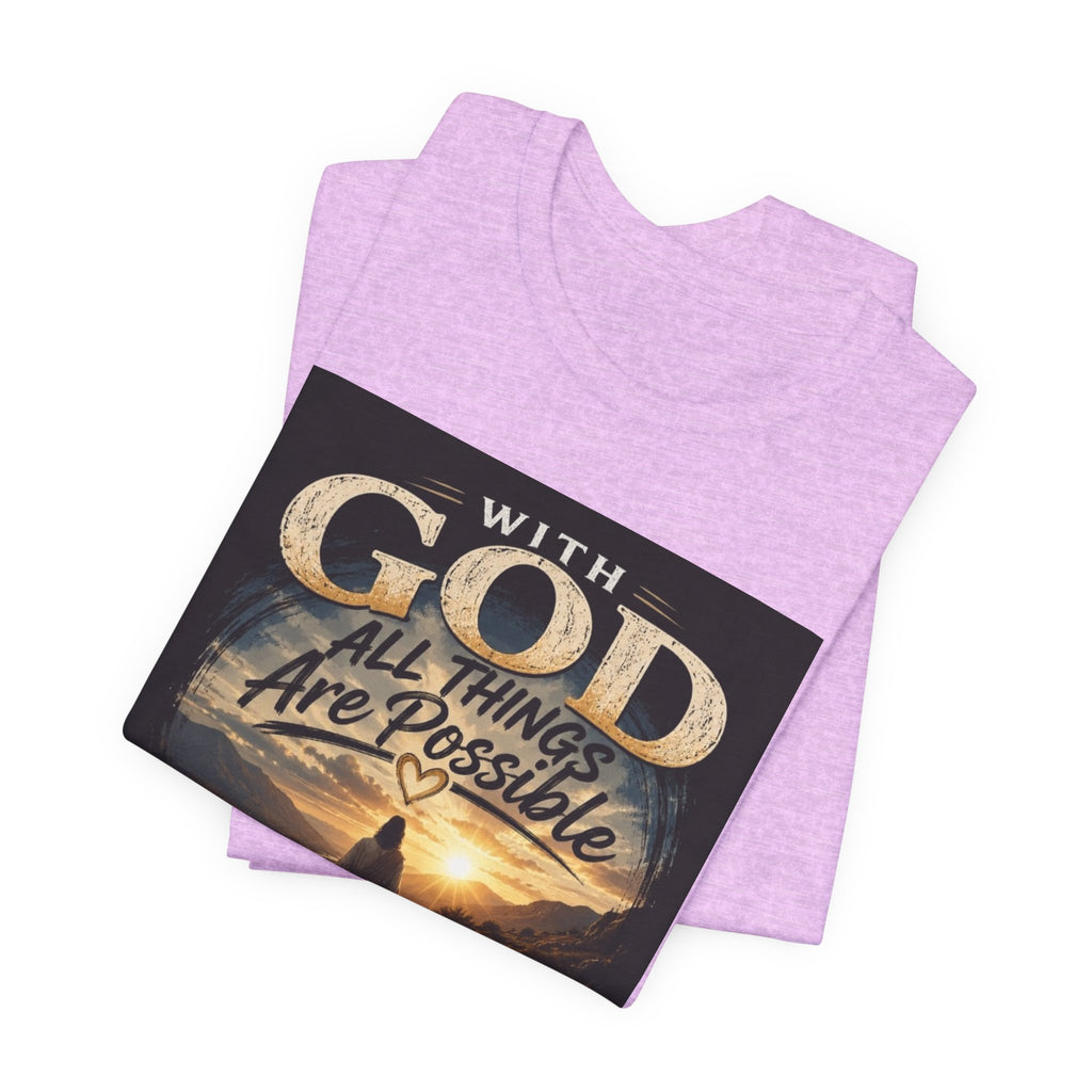 Unisex Jersey Short Sleeve Tee