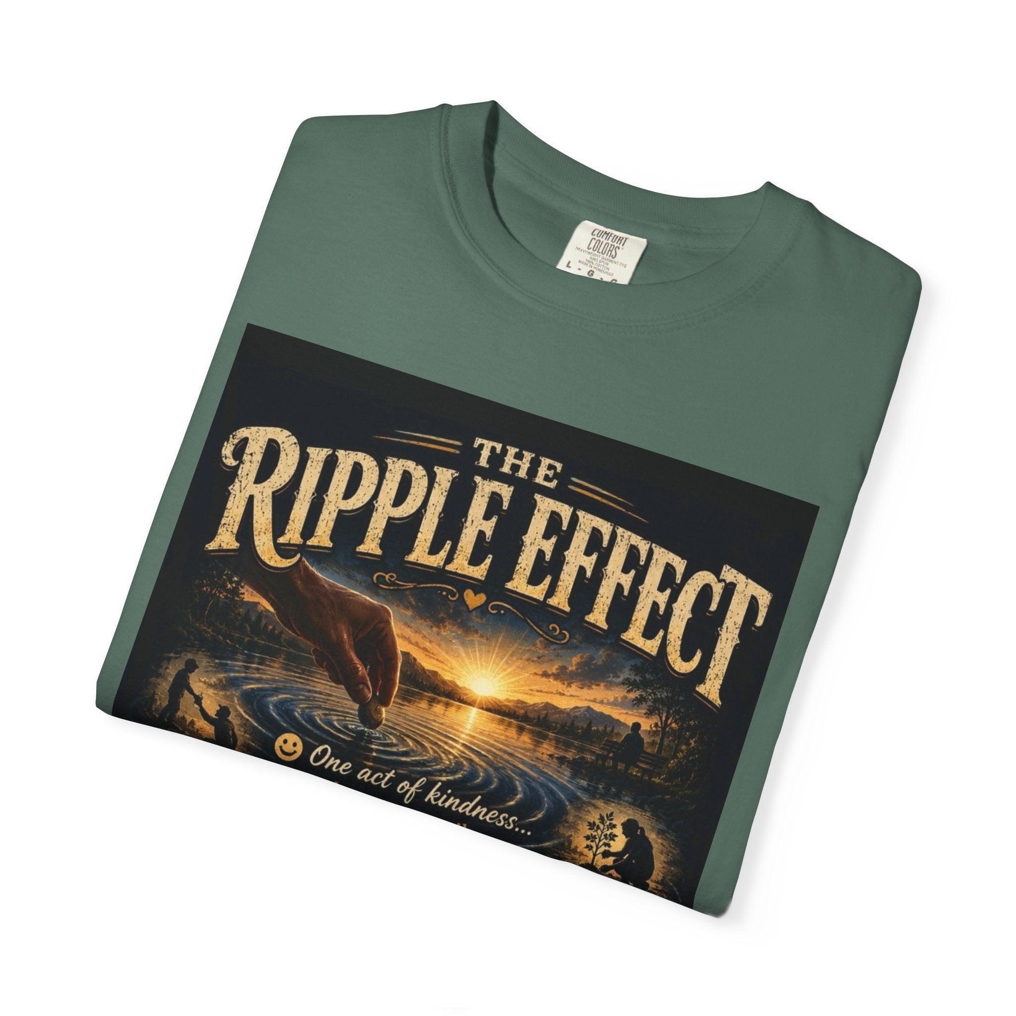 Ripple Effect T-Shirt — Inspirational 'The Ripple Effect' Graphic Tee