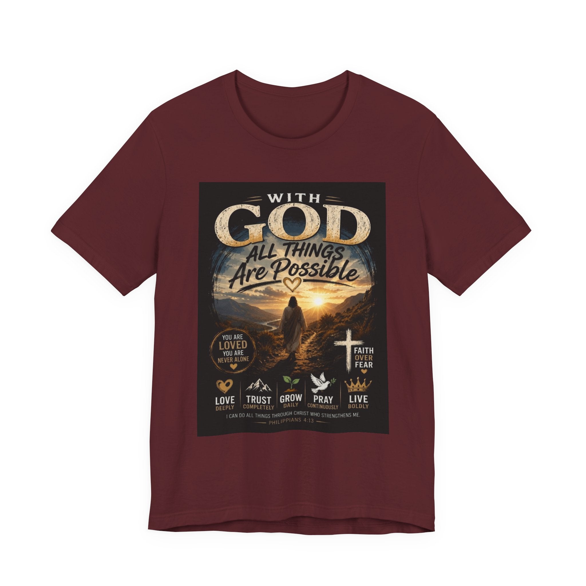 Unisex Jersey Short Sleeve Tee