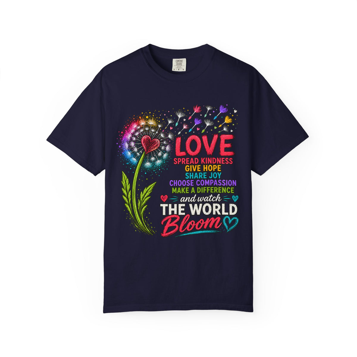 Love Blooms Floral Graphic T-Shirt