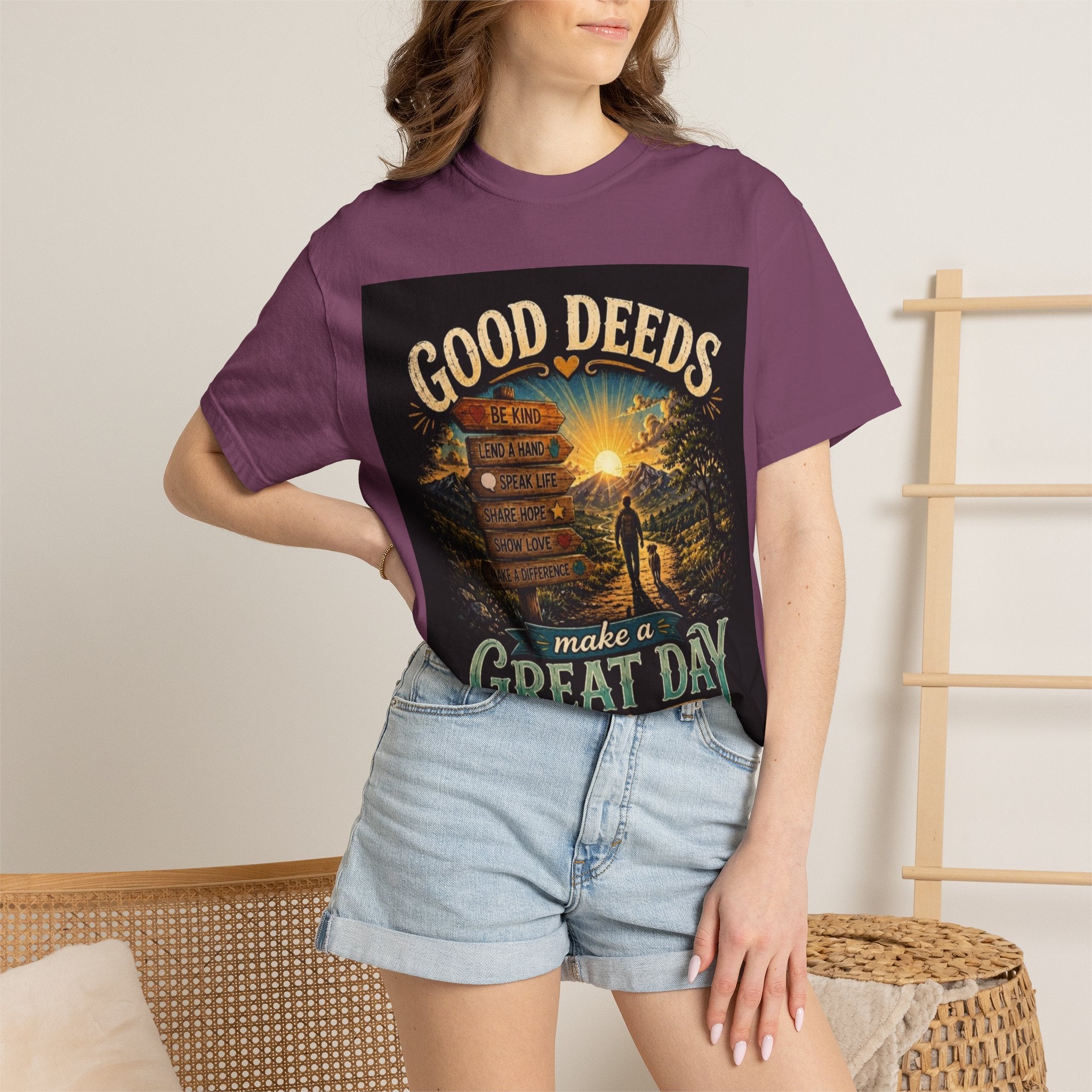 Good Deeds Make a Great Day T-Shirt