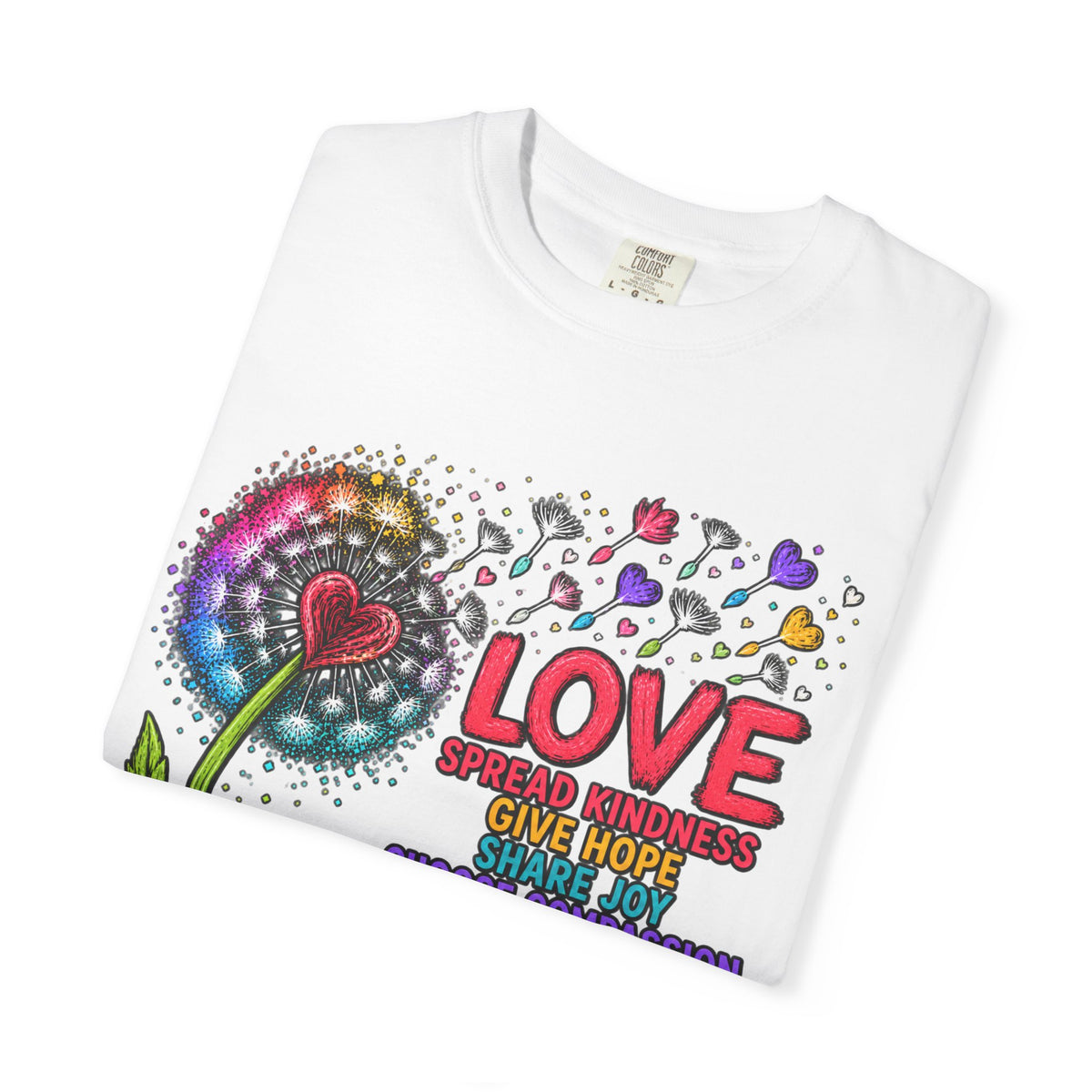Love Blooms Floral Graphic T-Shirt