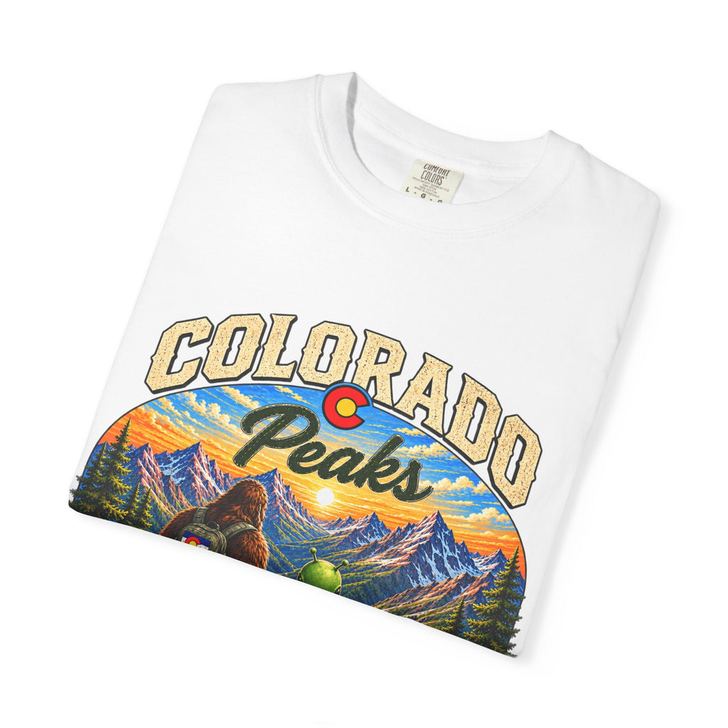 Colorado Peaks T-Shirt — One State, Endless Adventures Outdoor Graphic Tee