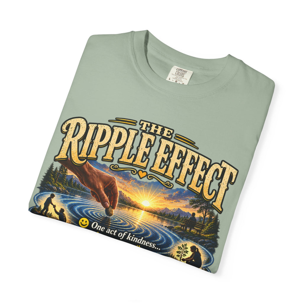 Ripple Effect T-Shirt — Inspirational Nature Graphic Tee