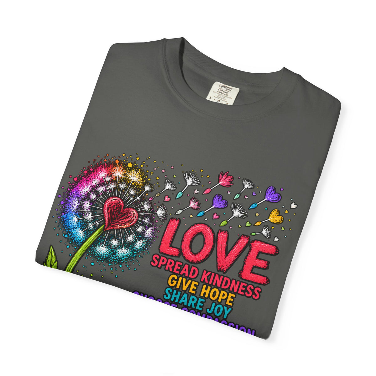 Love Blooms Floral Graphic T-Shirt
