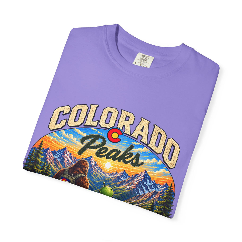 Colorado Peaks T-Shirt — One State, Endless Adventures Outdoor Graphic Tee