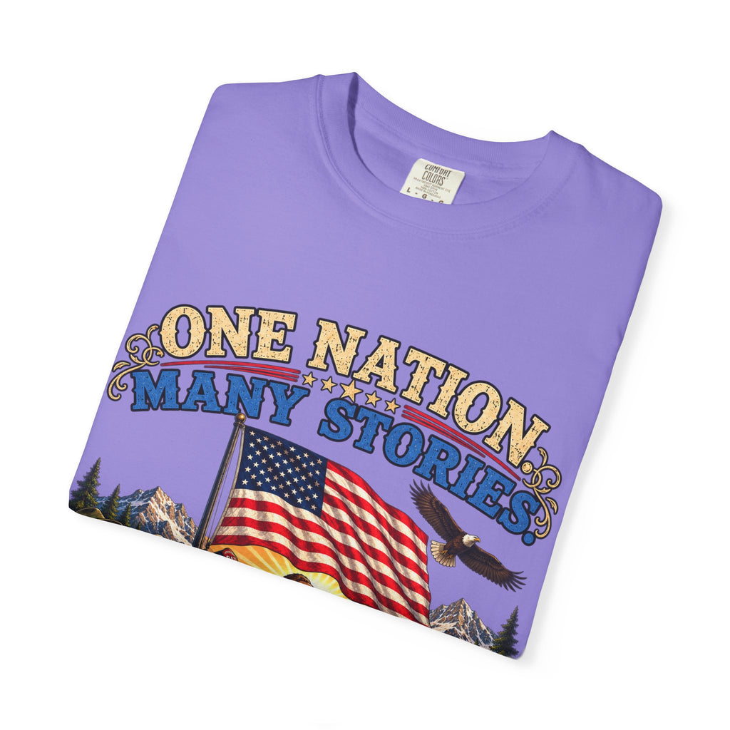 One Nation Many Stories One Flag T-Shirt