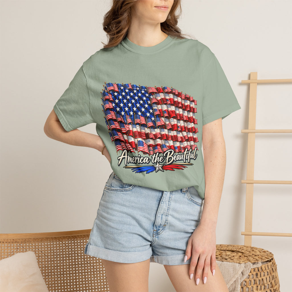 America the Beautiful Flag T-Shirt