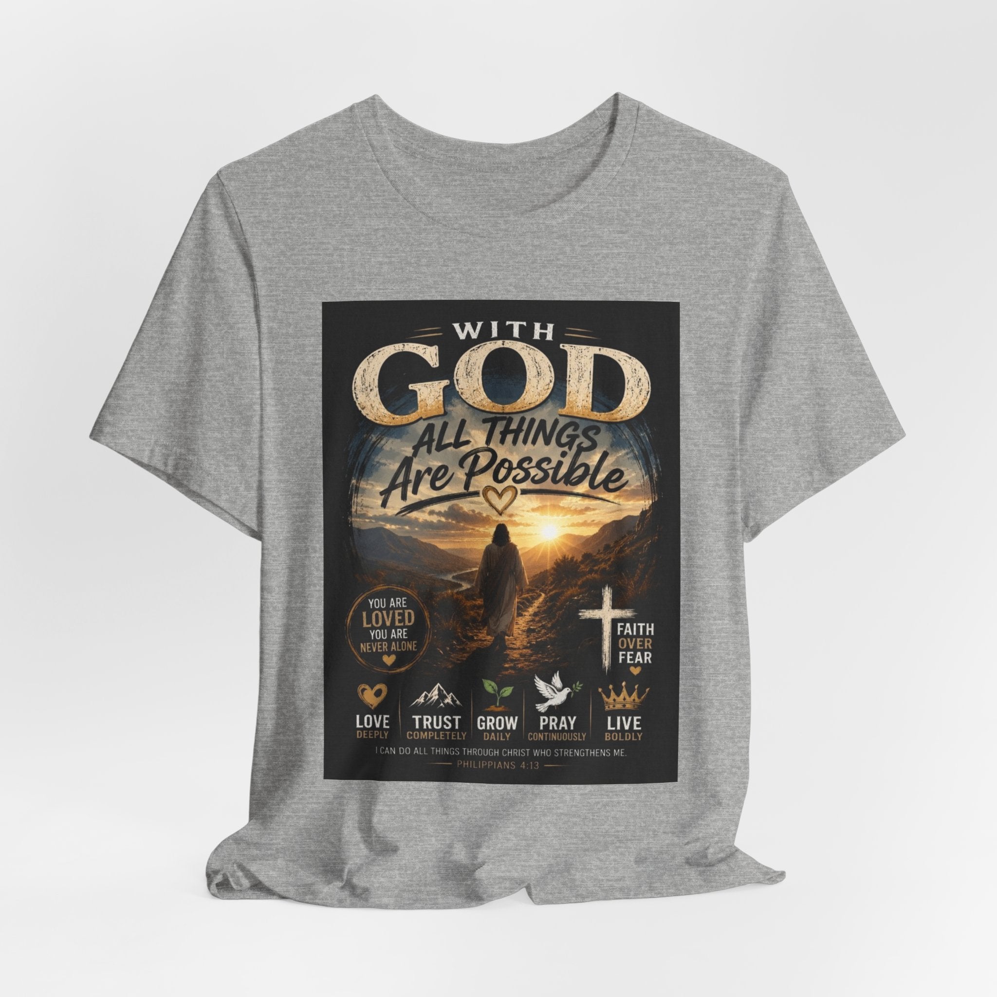 Unisex Jersey Short Sleeve Tee