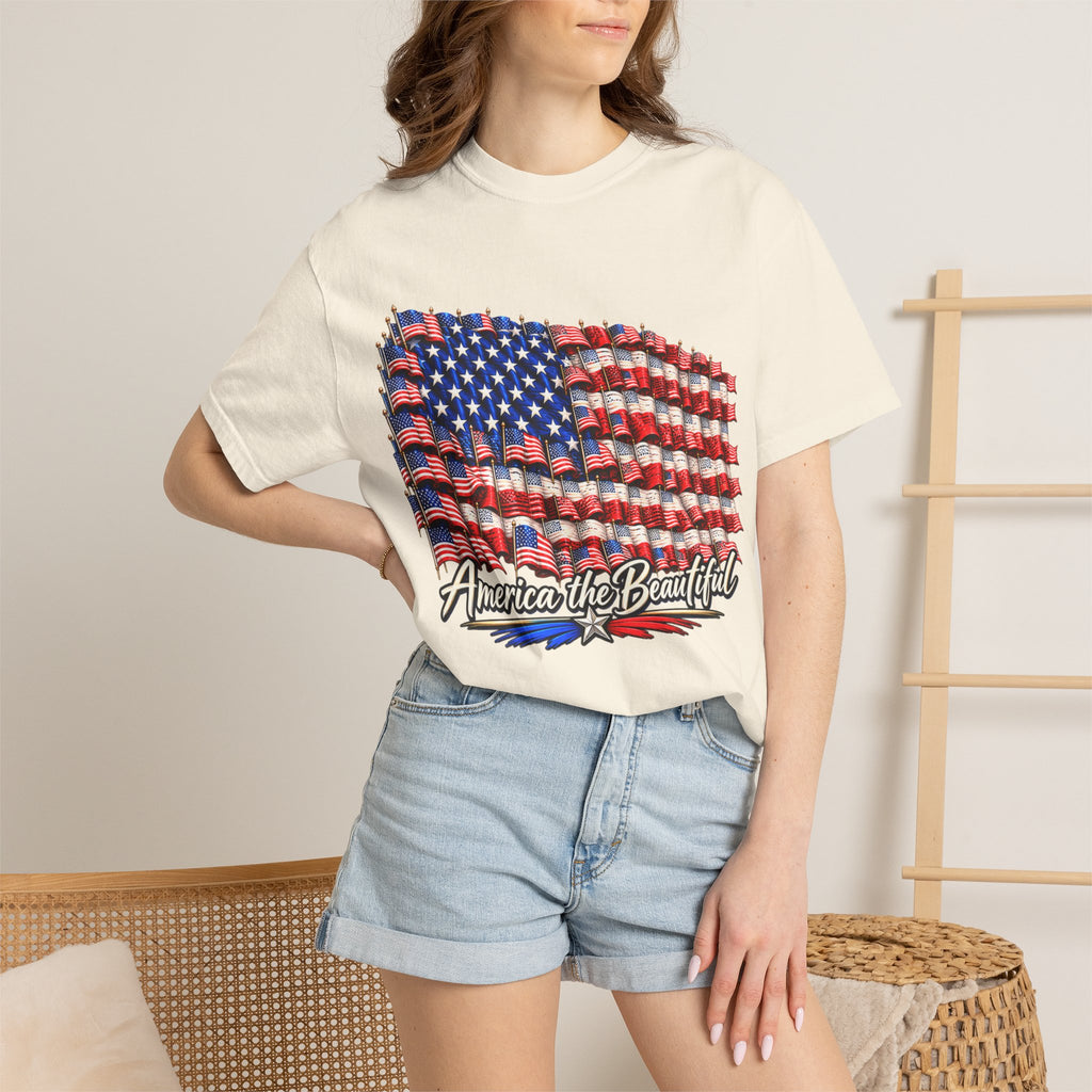 America the Beautiful Flag T-Shirt