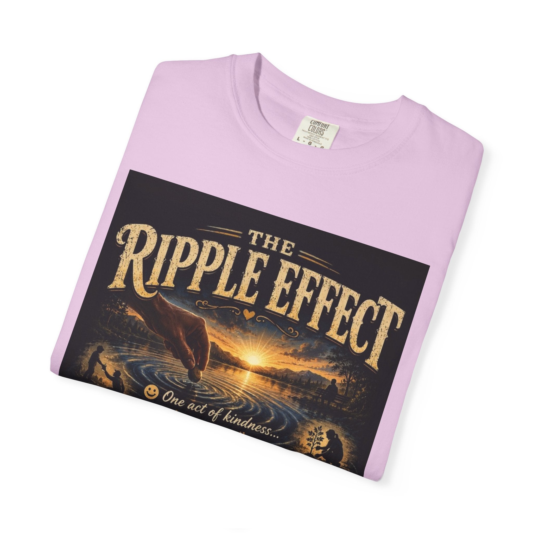 Ripple Effect T-Shirt — Inspirational 'The Ripple Effect' Graphic Tee