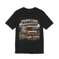 Traveling America RV Tee — "One State at a Time" Road Trip T‑Shirt