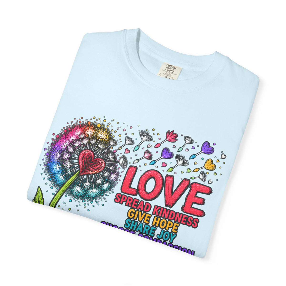 Love Blooms Floral Graphic T-Shirt