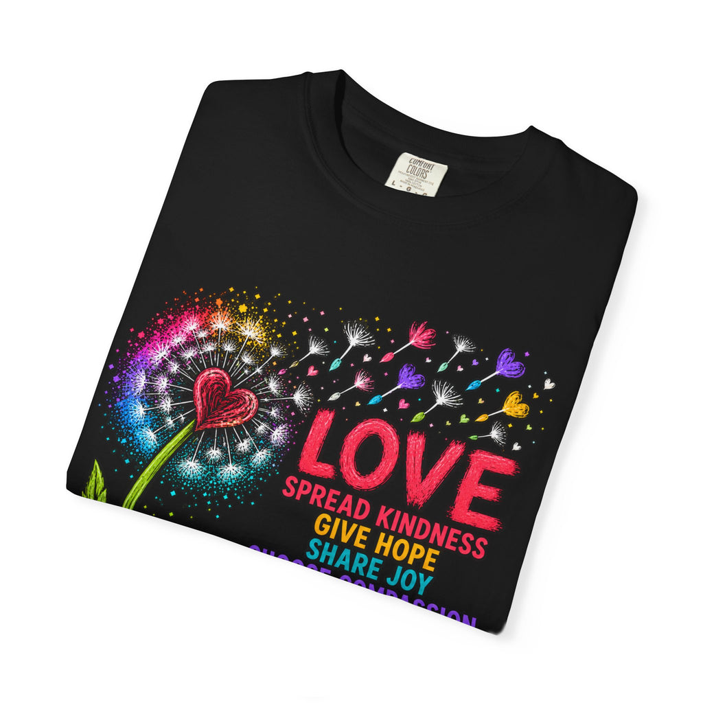 Love Blooms Floral Graphic T-Shirt
