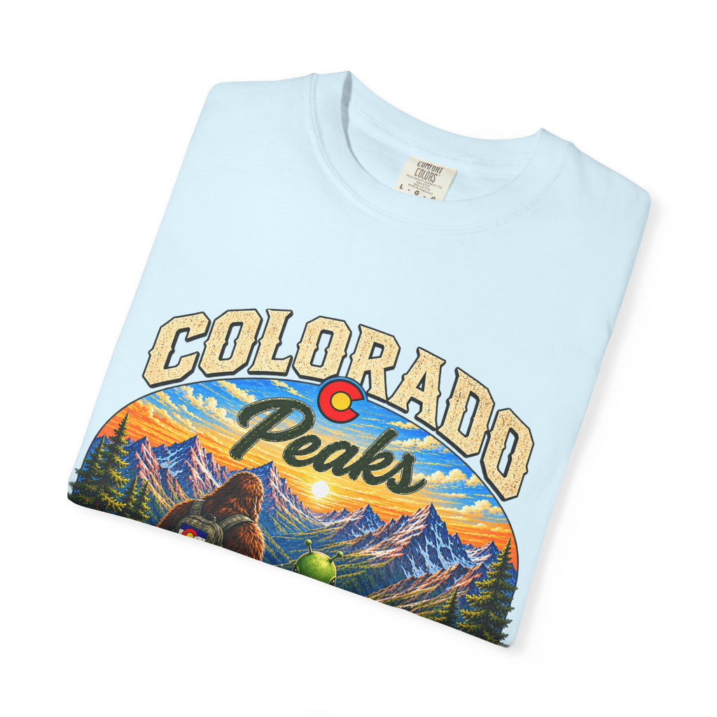 Colorado Peaks T-Shirt — One State, Endless Adventures Outdoor Graphic Tee