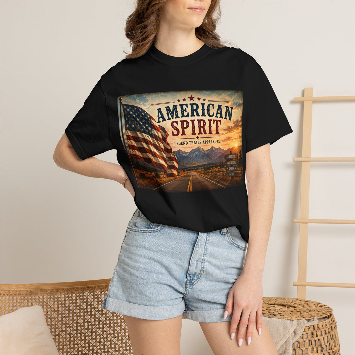 American Spirit Flag T-Shirt