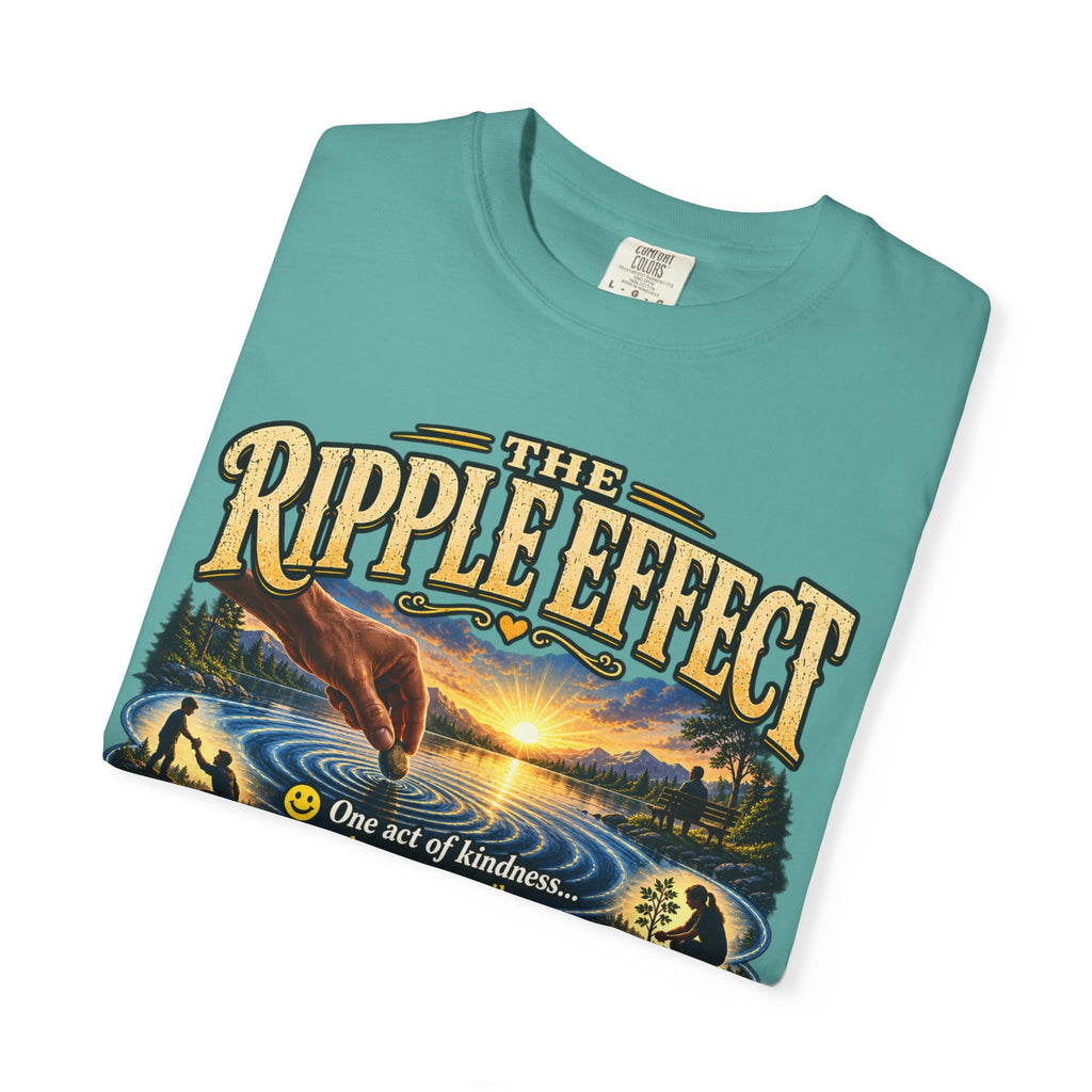 Ripple Effect T-Shirt — Inspirational Nature Graphic Tee