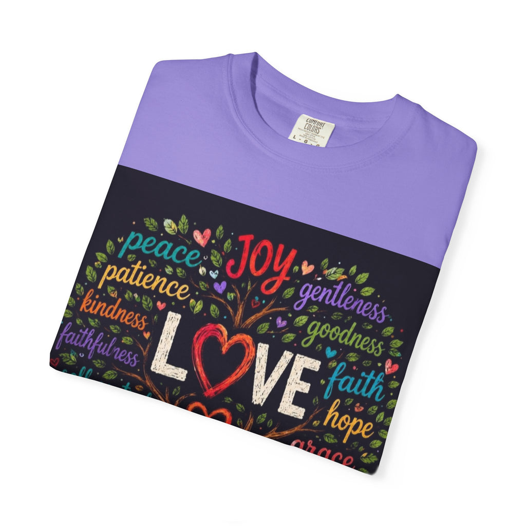Love Tree T-Shirt — "Fruit That Grows From Love" Inspirational Faith Tee