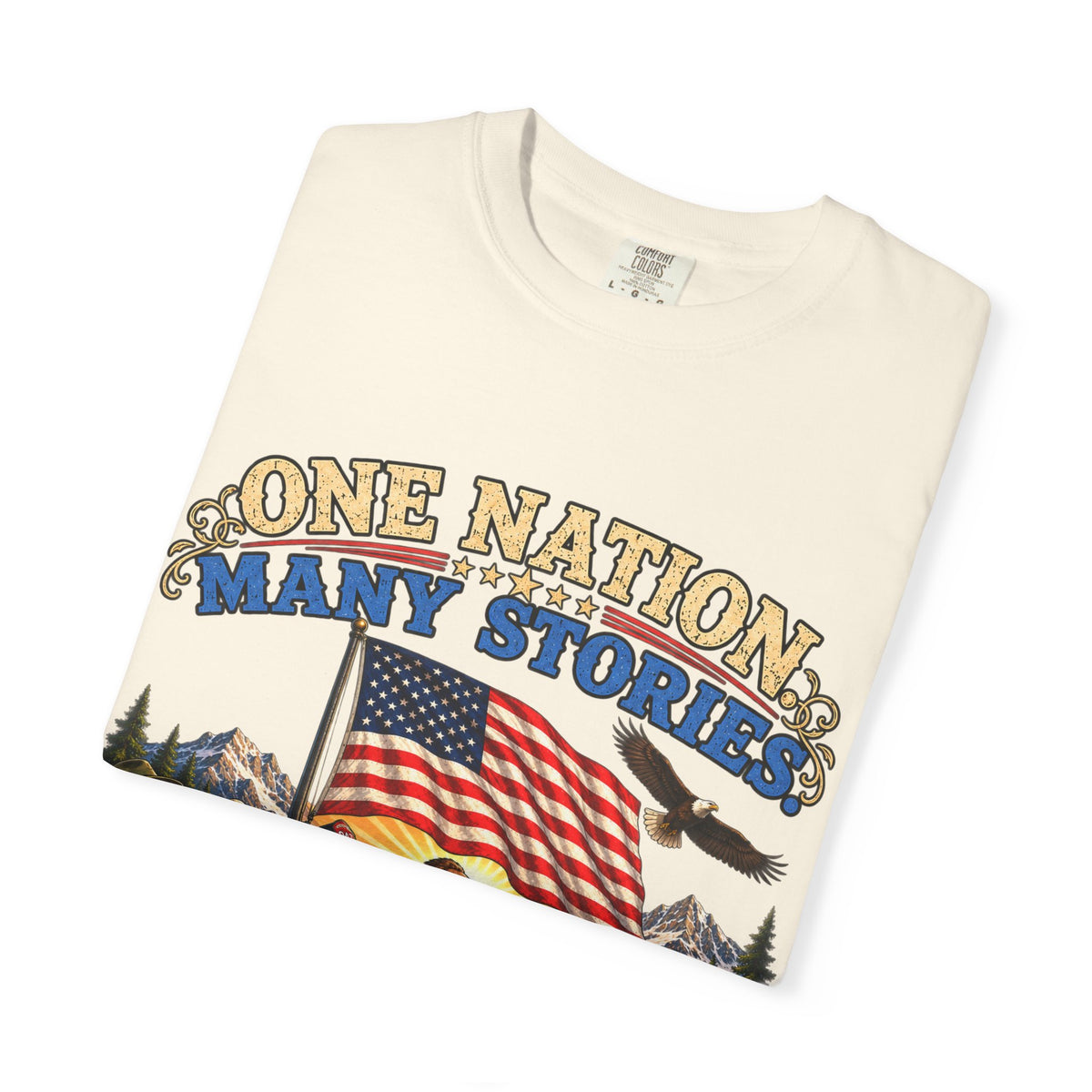 One Nation Many Stories One Flag T-Shirt
