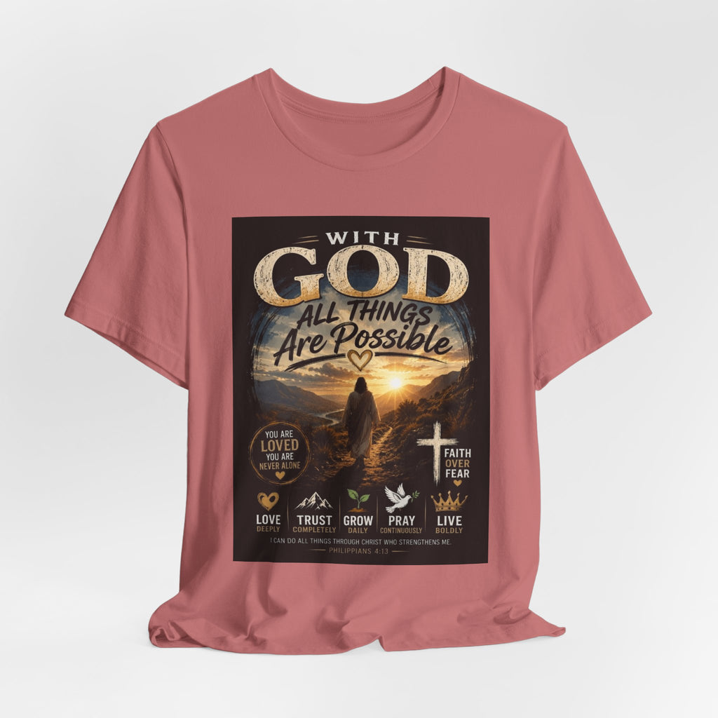 Unisex Jersey Short Sleeve Tee