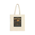 Tote Bag — "The Ripple Effect" Vintage Sunset Graphic Canvas Tote